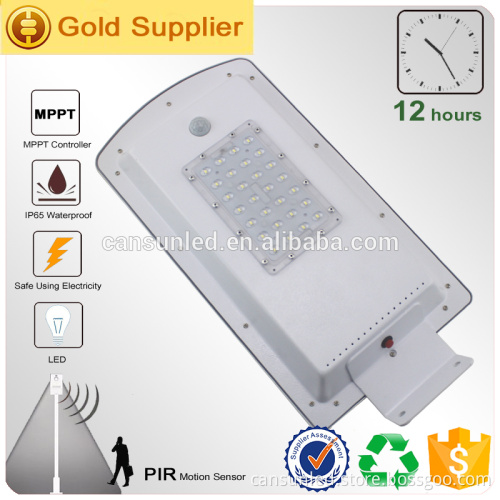 Intelligent control garden light IP65 led 8W solar garden light